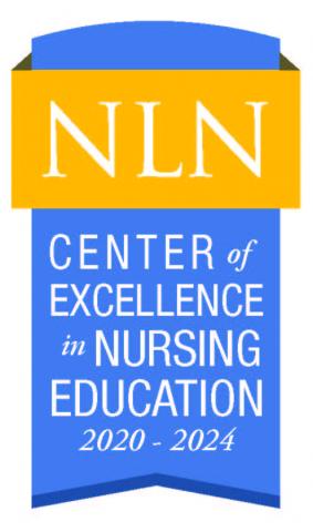 Center of Excellence in Nursing Education University of Louisiana at Lafayette badge
